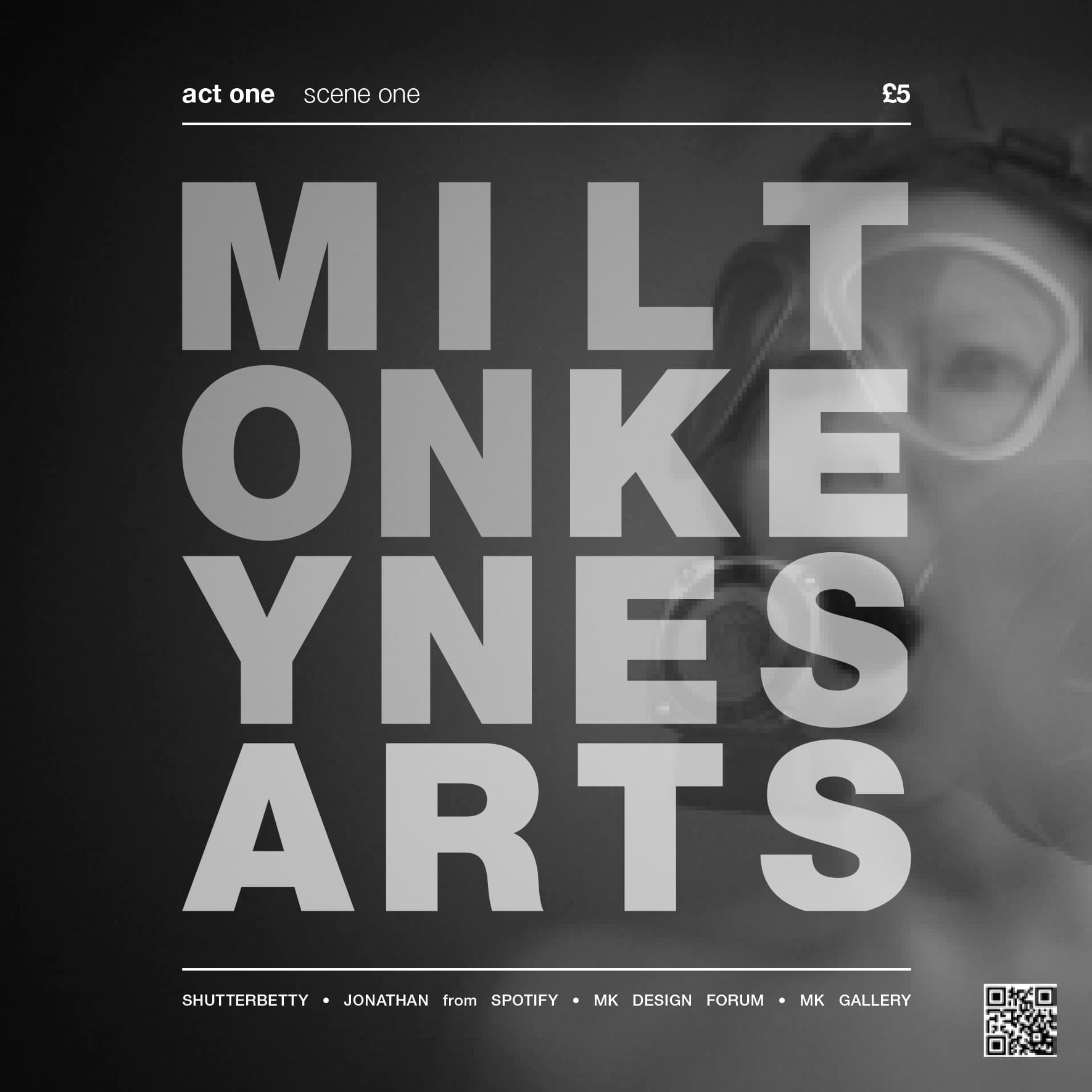 The cover for Milton Keynes Arts magazine