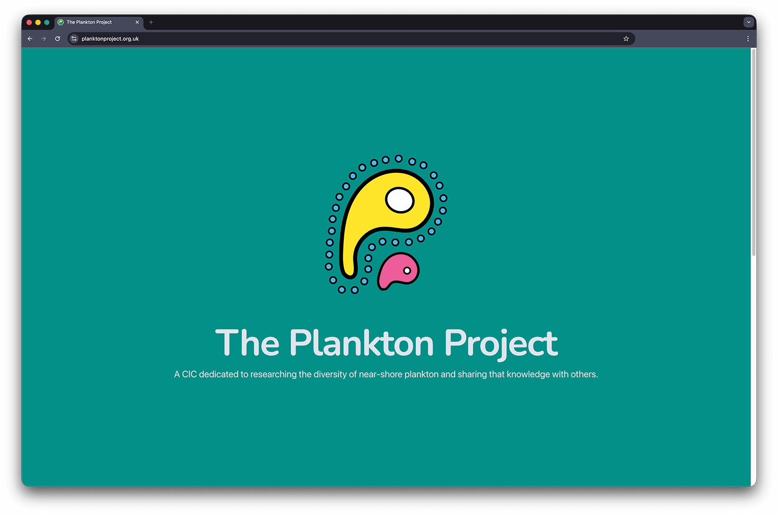 Plankton homepage